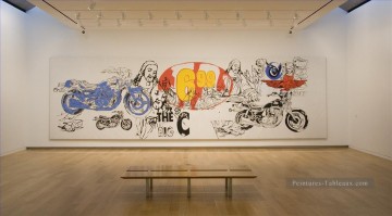 Boceto de la última cena Andy Warhol Pinturas al óleo